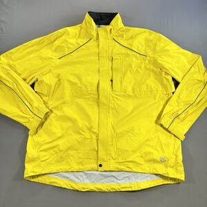 NOVARA REFLECTIVE SHELL CYCLING RAIN JACKET COAT Men’s XXL